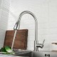 Смеситель для кухни с выдвижным изливом и режимом душ FRAP F60899-1, сатин