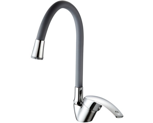 Смеситель для кухни с гибким изливом FRUD R40055-3, хром