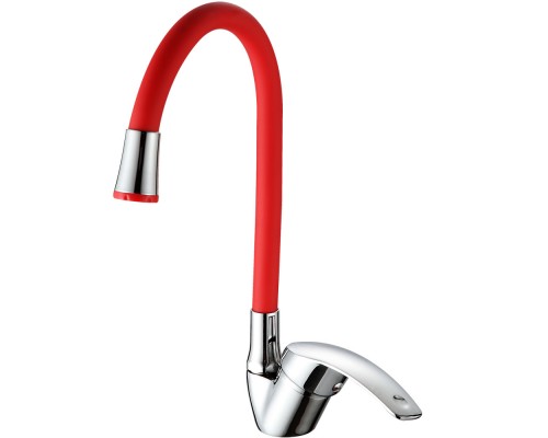 Смеситель для кухни с гибким изливом FRUD R40055-4, хром