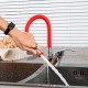 Смеситель для кухни с гибким изливом FRUD R40055-4, хром