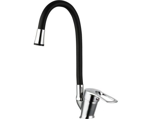 Смеситель для кухни с гибким изливом FRUD R41055-2, хром