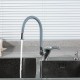 Смеситель для кухни с гибким изливом FRUD R41055-3, хром