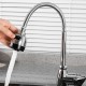 Смеситель для кухни с гибким изливом и режимом душ FRUD R42055-2, хром