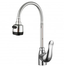 Смеситель для кухни с гибким изливом и режимом душ FRUD R42055-3, хром