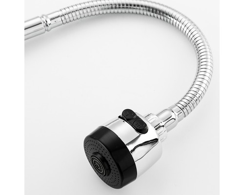 Смеситель для кухни с гибким изливом и режимом душ FRUD R42055-3, хром