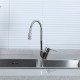 Смеситель для кухни с гибким изливом FRUD R43101, хром