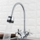 Смеситель для кухни с гибким изливом и режимом душ FRUD R43601, хром
