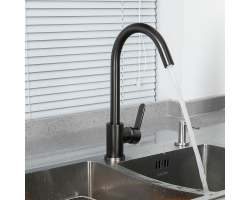 Смеситель для кухни FRUD R42052-11, графит