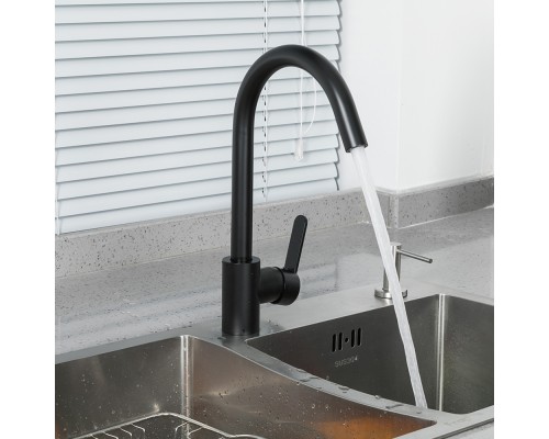 Смеситель для кухни FRUD R42052-12, черный