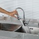Смеситель для кухни с гибким изливом и режимом душ FRUD R42052-30, хром