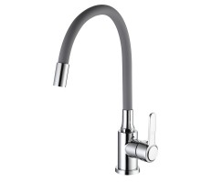 Смеситель для кухни с гибким изливом FRUD R42052-31, хром