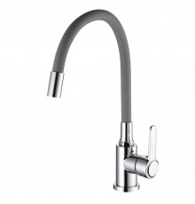 Смеситель для кухни с гибким изливом FRUD R42052-31, хром