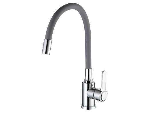 Смеситель для кухни с гибким изливом FRUD R42052-31, хром
