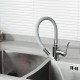 Смеситель для кухни с гибким изливом FRUD R42052-31, хром