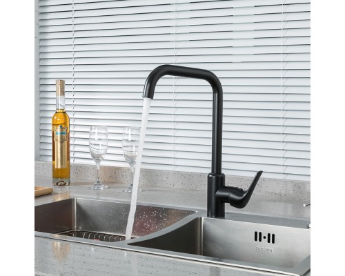 Смеситель для кухни FRUD R43052-22, черный
