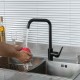Смеситель для кухни FRUD R43052-22, черный