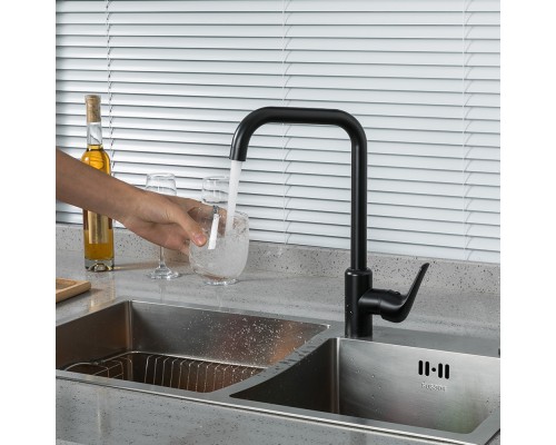Смеситель для кухни FRUD R43052-22, черный