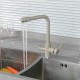 Смеситель для кухни с подключением фильтра FRUD R43053-20, бежевый