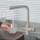 Смеситель для кухни с подключением фильтра FRUD R43053-20, бежевый