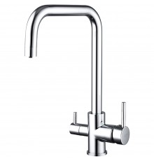 Смеситель для кухни с подключением фильтра FRUD R43054, хром