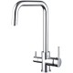 Смеситель для кухни с подключением фильтра FRUD R43054, хром