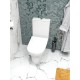 Унитаз напольный Maretti Элио безободковый с микролифтом, EL10NBM35-844, белый
