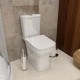 Унитаз напольный Maretti Катрина безободковый с микролифтом, KA10NBM71-844, белый