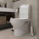 Унитаз напольный Maretti София безободковый с микролифтом, SF10NBM50-844, белый