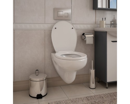 Унитаз подвесной Maretti Ария безободковый с микролифтом, AR10PBM80-844, белый
