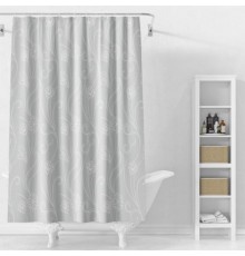 Штора для ванной комнаты Splenka S381.1805, серый