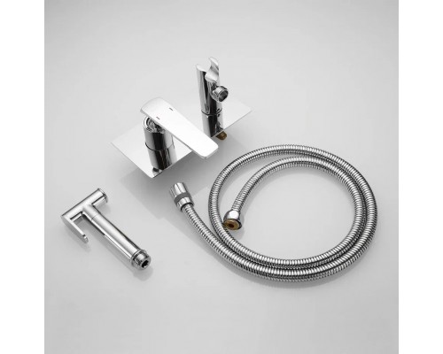 Гигиенический душ со смесителем Shevanik S8005, хром