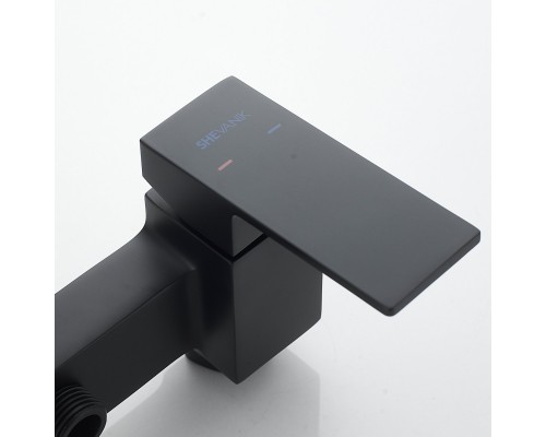 Гигиенический душ со смесителем Shevanik S9605H-1, черный