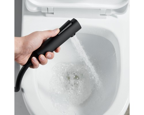 Гигиенический душ со смесителем Shevanik S9605H-1, черный