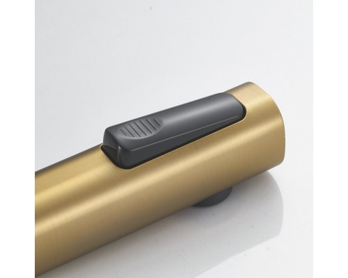 Гигиенический душ со смесителем Shevanik S9905G-1, золотой сатин