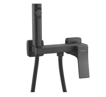 Гигиенический душ со смесителем Shevanik S4005H-1, черный