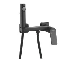 Гигиенический душ со смесителем Shevanik S4105H-1, черный