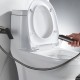 Гигиенический душ со смесителем Shevanik S4105T-1, оружейная сталь