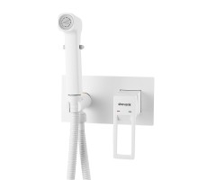 Гигиенический душ со смесителем Shevanik S6805C, белый