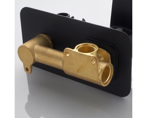 Гигиенический душ со смесителем Shevanik S9905H, черный