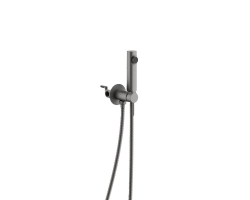 Гигиенический душ со смесителем BELZ B55804-3, оружейная сталь
