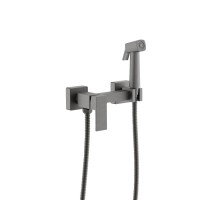 Гигиенический душ со смесителем BELZ B55806-3, оружейная сталь
