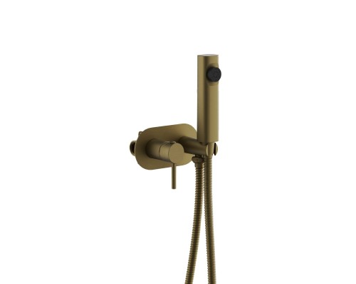 Гигиенический душ со смесителем BELZ B55807-5, брашированное золото