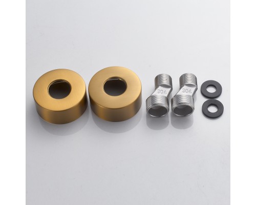 Гигиенический душ со смесителем Shevanik S4705G-1, золотой сатин