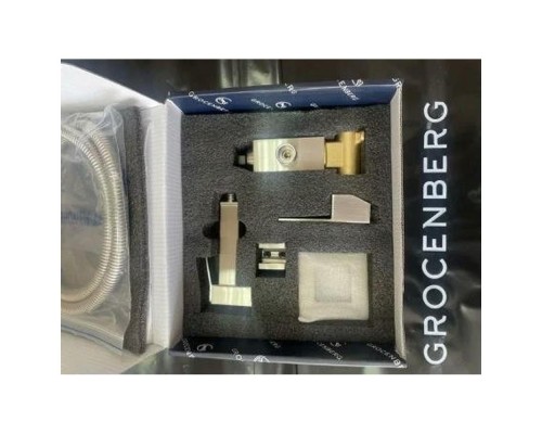 Гигиенический душ со смесителем встраиваемый Grocenberg GB002NK, никель