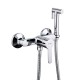 Гигиенический душ со смесителем FRAP F2041, хром