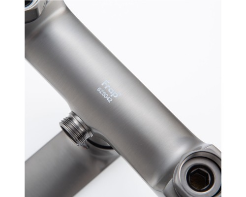 Гигиенический душ со смесителем FRAP F2071-9, оружейная сталь