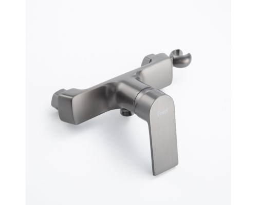 Гигиенический душ со смесителем FRAP F2071-9, оружейная сталь