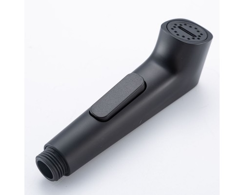 Гигиенический душ со смесителем и полочкой FRAP F2076-6, черный