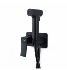Гигиенический душ со смесителем FRAP F2084-6, черный