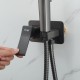 Гигиенический душ со смесителем FRAP F2084-9, оружейная сталь